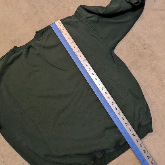 VTG University Of Saskatchewan Crew Neck Flaws Mens L-XL? Green - Picture 9 of 9